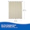 Kenney Mfg Lightweight PEVA Shower Curtain Liner, 70in W x 72in H, Taupe KN61436V1 - alternate 6